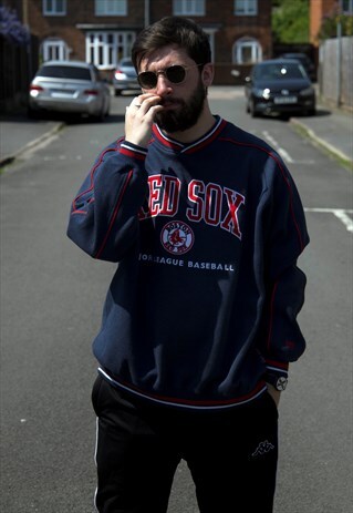 VINTAGE LEE BOSTON RED SOX BASEBALL SWEATSHIRT