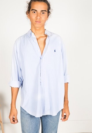 VINTAGE 80S POLO RALPH LAUREN SHIRT / R044
