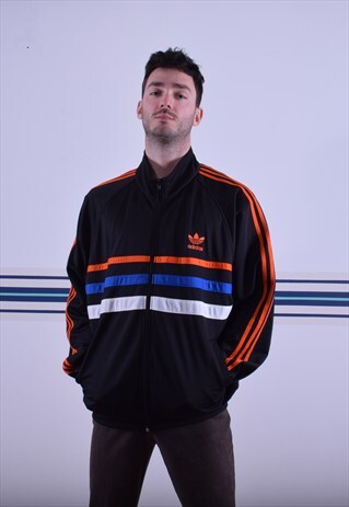 STRIPED ADIDAS TRACK JACKET