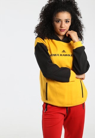 90S ADIDAS PRINT LOGO HOODIE