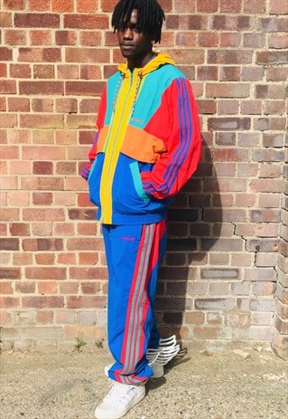 VINTAGE INSANE 90S ADIDAS FULL TRACKSUIT WINDBREAKER