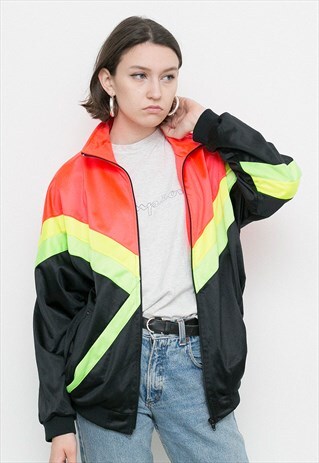 VINTAGE NEON TRACK JACKET