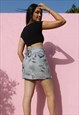 MINI SKIRT IN GREY