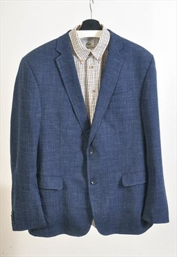 Vintage 00s blazer jacket in blue