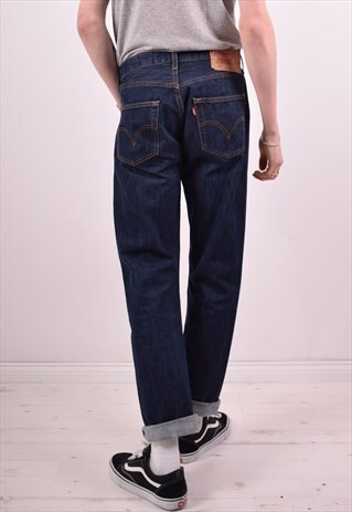 LEVI'S MENS VINTAGE JEANS W31 L31 BLUE 90S