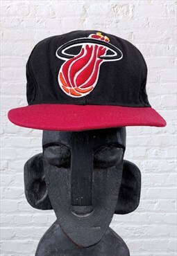 Vintage Miami Heat New Era Mitchell & Ness Snapback Cap Hat