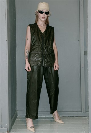 VINTAGE KHAKI SUIT / UNISEX