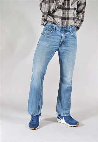 VINTAGE LEVI'S 527 DARK BLUE BOOTCUT JEANS