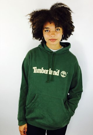 TIMBERLAND 90S EMBROIDERED BIG LOGO HOODIE