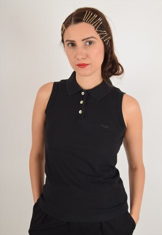 VINTAGE FILA POLO TOP MADE IN ITALY (785)