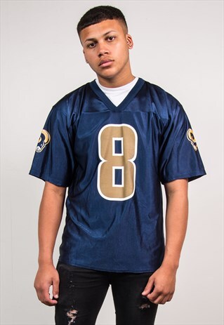 NFL SHIRT AMERICAN FOOTBALL JERSEY LA RAMS