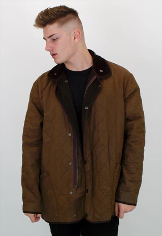 VINTAGE BARBOUR QUILTED JACKET