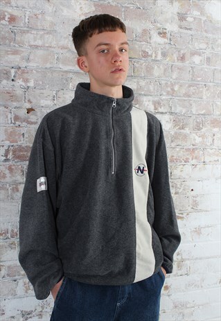 VINTAGE NAUTICA 1/4 ZIP FLEECE