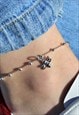 STERLING SILVER BEE ANKLET