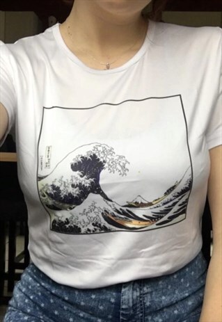 GREAT WAVE JAPANESE GRAPHIC TEE