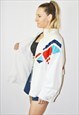 VINTAGE 80S IVAN LENDL ADIDAS TRACK JACKET MADE IN W GERMANY