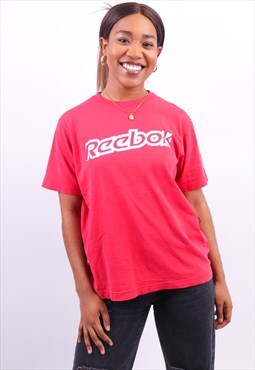 Vintage Reebok Logo T-Shirt in Red