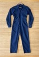 LL Bean Workwear Overalls Coveralls Navy Blue