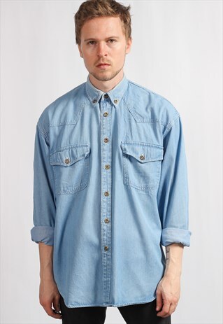 VINTAGE DENIM SHIRT