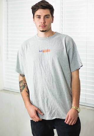 VINTAGE NAUTICA T-SHIRT LOGO 90S XL 9