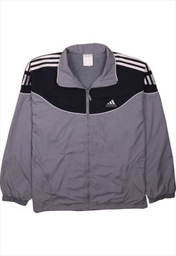 Vintage 90's Adidas Windbreaker Retro Track Jacket Full Zip