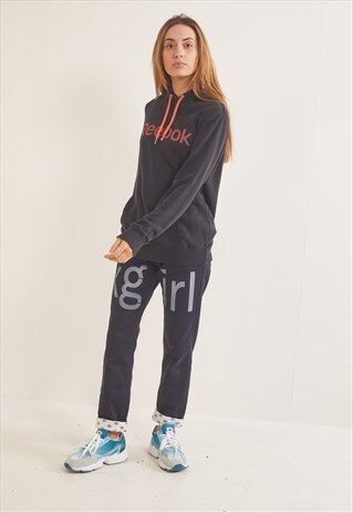 VINTAGE REEBOK HOODIE BLACK