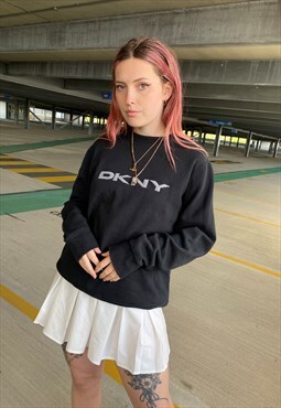 Vintage 90s DKNY Embroidered Sweatshirt