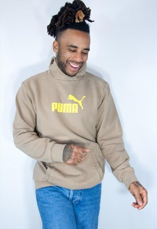 PUMA VINTAGE HOODIE BROWN