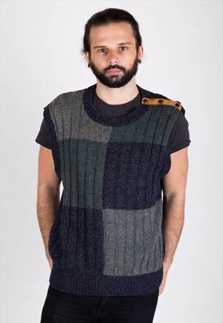 VINTAGE 90S ICEBERG KNITTED TANK TOP