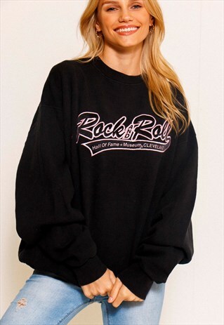 VINTAGE 80'S ROCK AND ROLL SWEATSHIRT