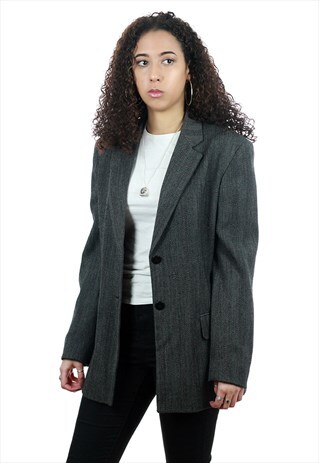 VINTAGE DKNY WOOL BLAZER JACKET