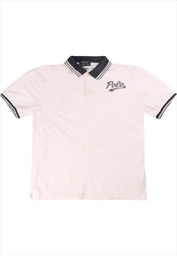 Vintage 90's Polo Ralph Lauren Polo Shirt Quarter Button
