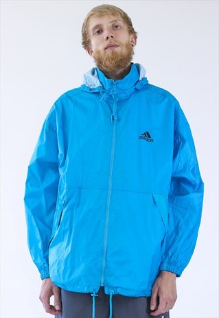 90S VINTAGE MENS ADIDAS WINDBREAKER WATERPROOF JACKET