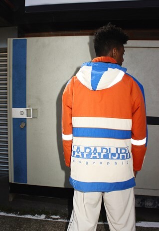 RARE VINTAGE NAPAPIJRI MULTI COLOUR JACKET