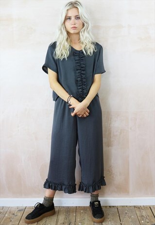 GREY FRILL CO-ORDINATES
