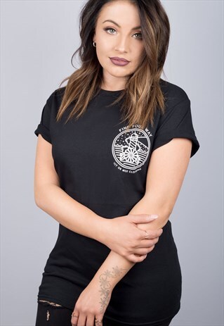 FIND YOUR WAY BLACK T-SHIRT