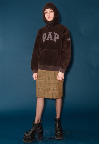 GAP LOGO FRONT FLEECE HOODIE / UNISEX