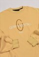 VINTAGE 90S GIANNI VALENTINO EMBROIDERED LOGO SWEATSHIRT