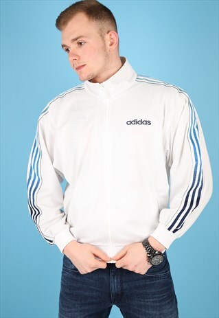 VINTAGE ADIDAS ORIGINALS TRACK JACKET IN MULTICOLOUR NJ516