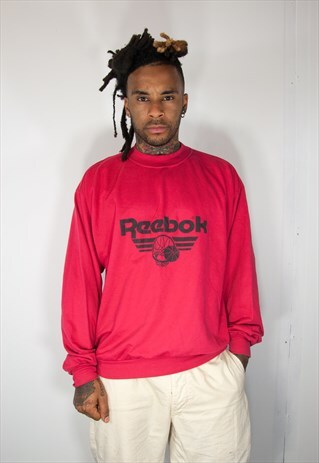 REEBOK VINTAGE RED SWEATSHIRT