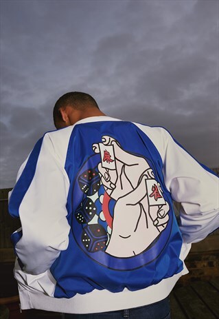 HANDS WHITE SOUVENIR JACKET
