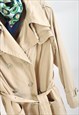 VINTAGE 00S TRENCH COAT IN BEIGE