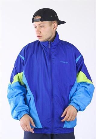 VINTAGE MENS ADIDAS ORIGINALS TRACK SUIT JACKET