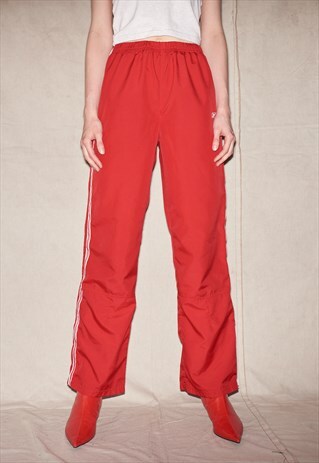90S REEBOK VERY VISIBLE SLAVS STRIPED UNISEX SWEAT TROUSERS