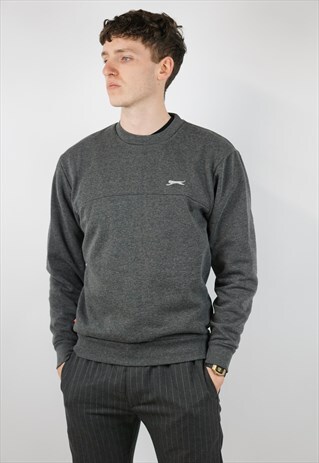 VINTAGE SLAZENGER GREY SWEATSHIRT