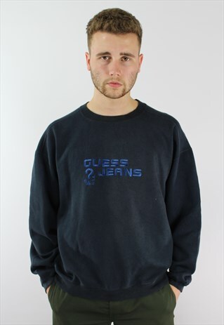GUESS JEANS USA VINTAGE SPORTS SWEATSHIRT