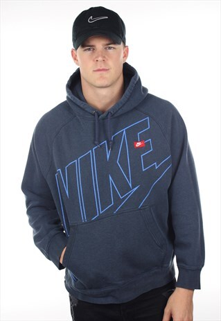 VINTAGE NIKE SPELL OUT HOODIE SWEATSHIRT