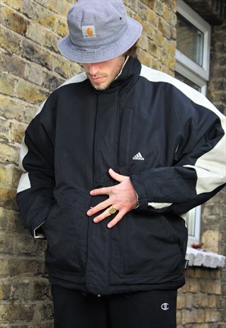 RETRO / 90'S / ADIDAS / BLACK JACKET