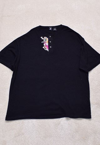 VINTAGE 90S WARNER BROS FLINTSTONES EMBROIDERED TOP