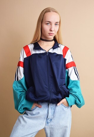 80'S RETRO ADIDAS ATHLEISURE SPORTS SWEATSHIRT JUMPER TOP
